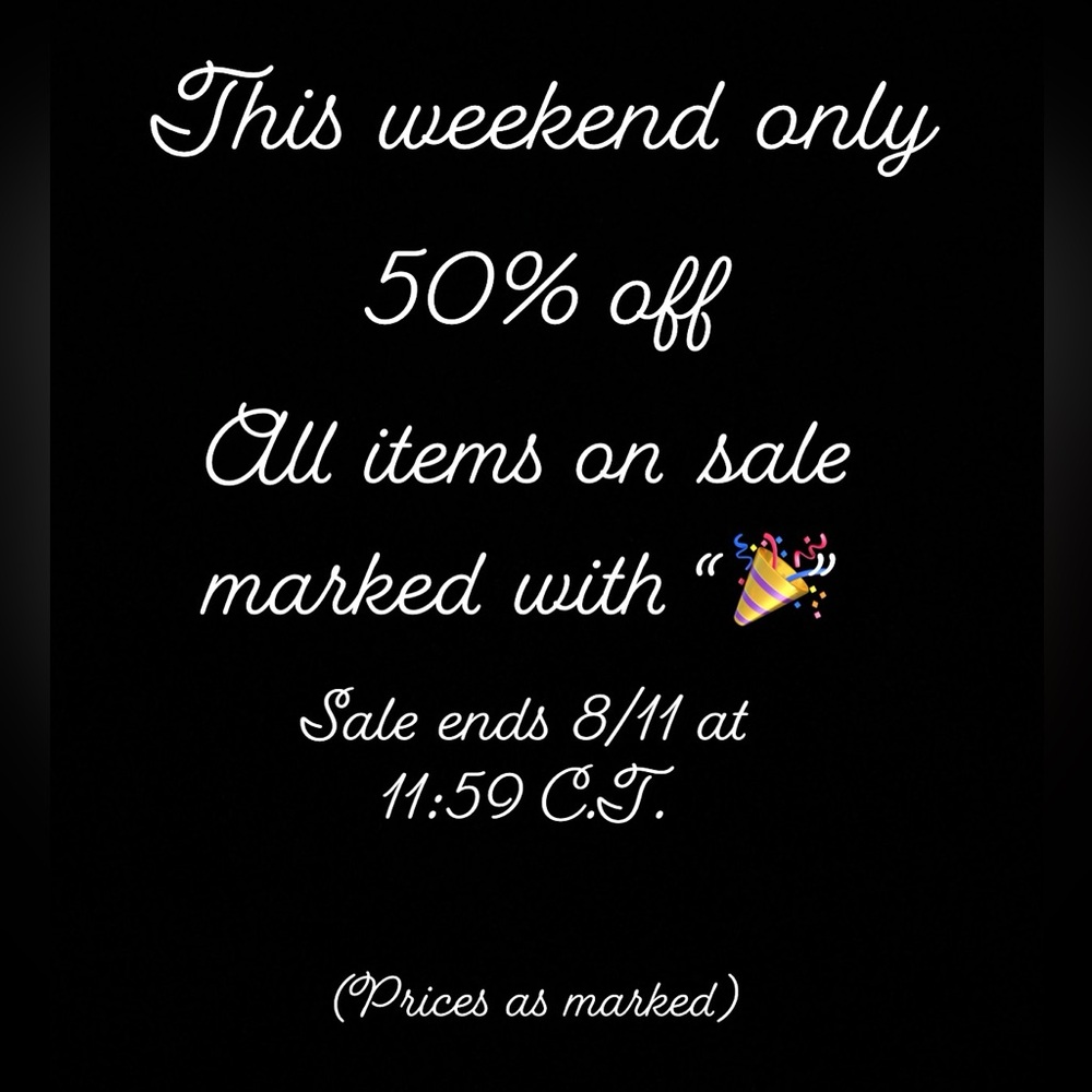 🎉Weekend Sale🎉